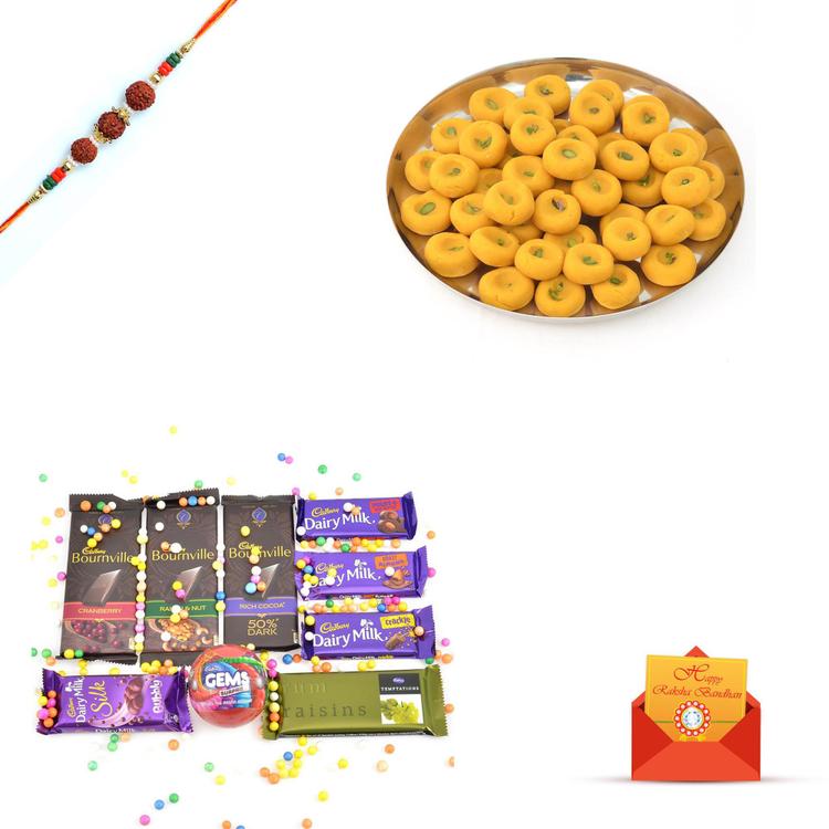 Chocolates, Kesaria Peda & Rakhi-2