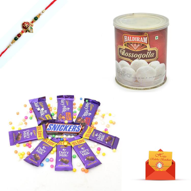 Rasgulla, Chocolates and Rakhi