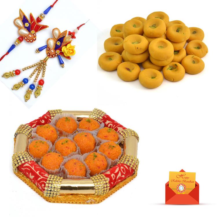 Laddoo, Kesaria Peda & Rakhi