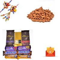 Mixed Chocolates with Almond & Rakhi