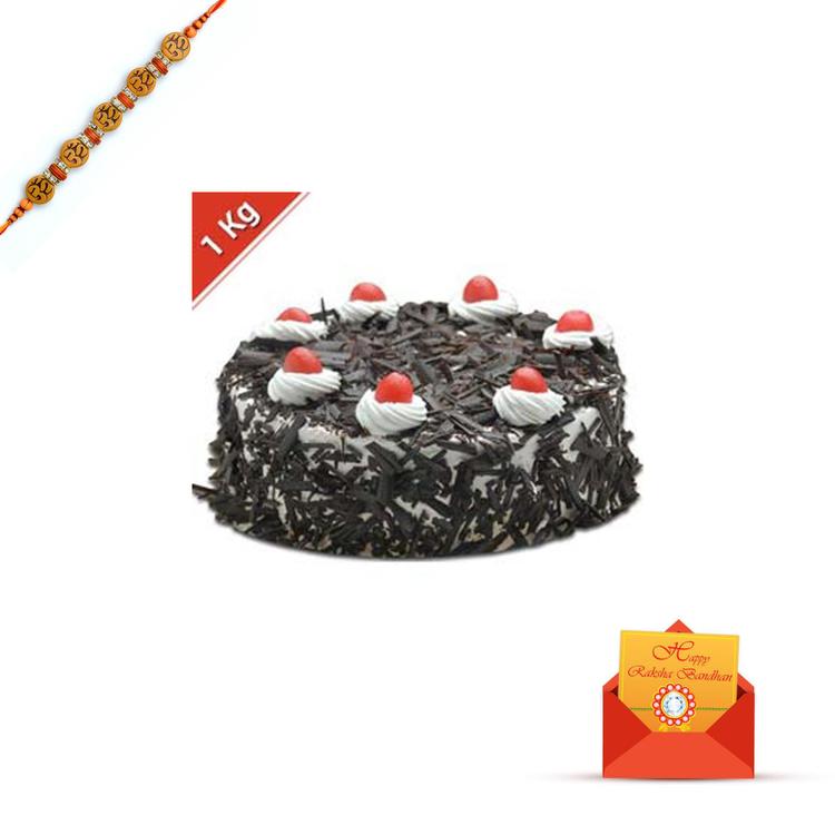 Black Forest Cake and Rakhi