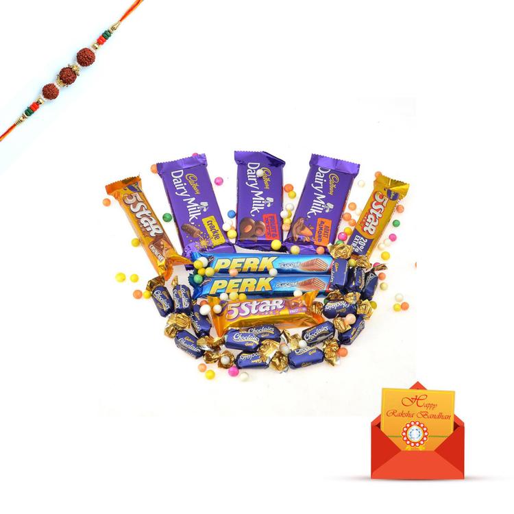 Chocolates Rakhi combo