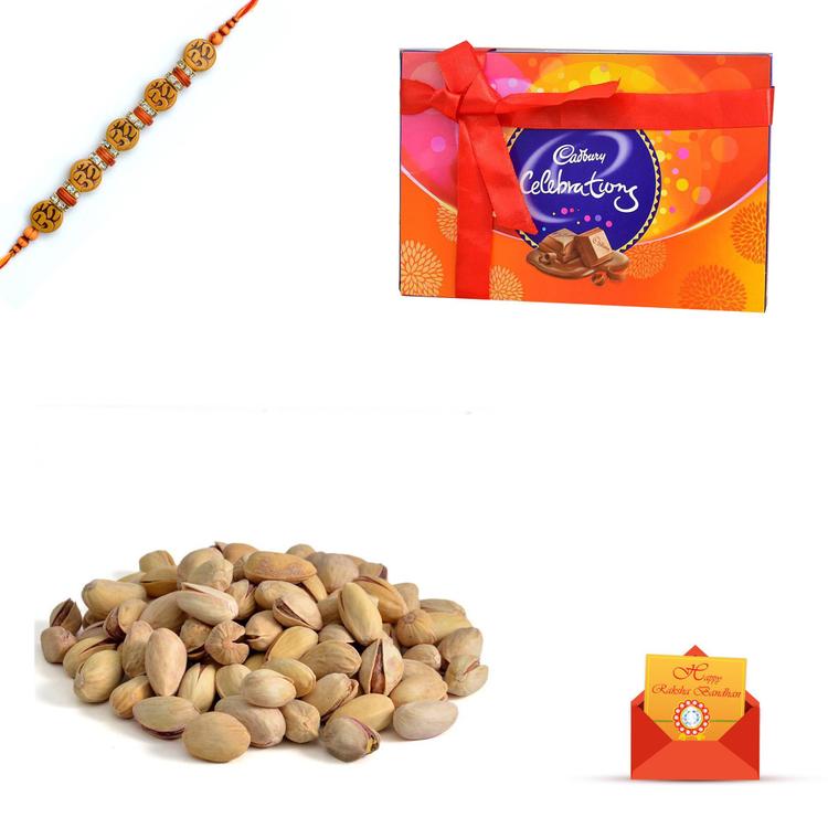 Celebration with Pista & Rakhi