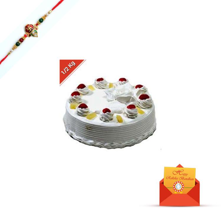 Pineapple Cake with Rakhi
