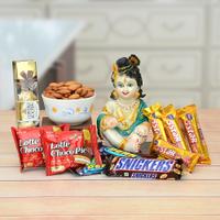 Bal Gopal with Chocolate and Dryfruits