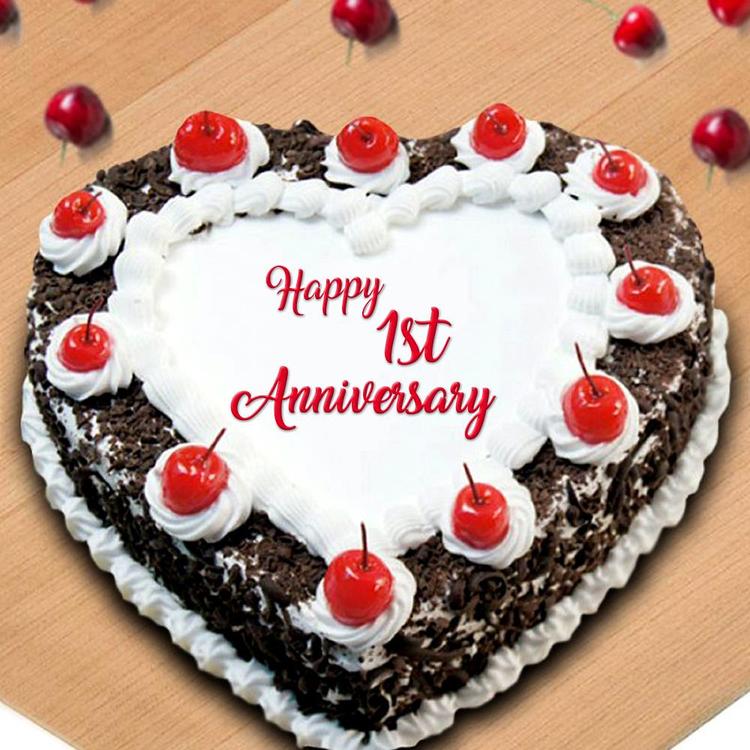 1st Ani Black Forest 1 Kg Cake