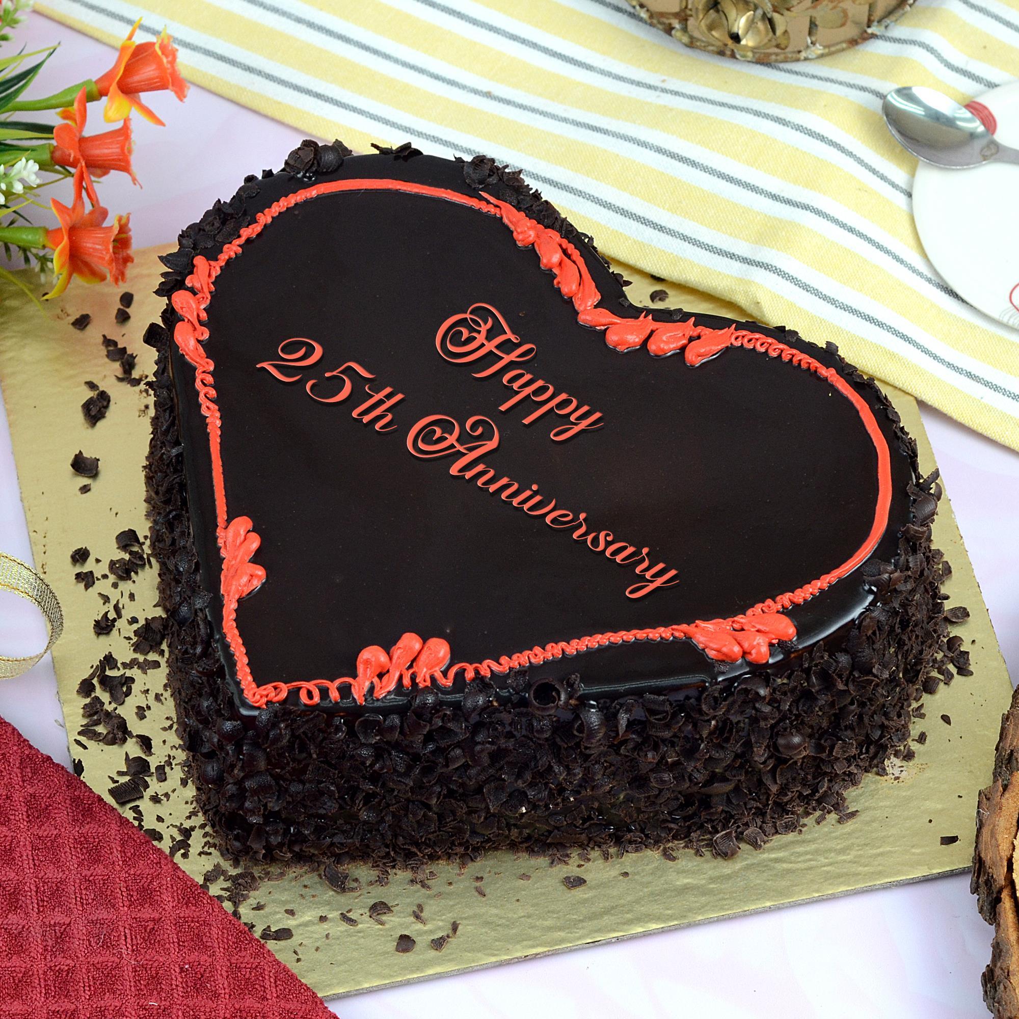 2nd anniversary chocolate cakes