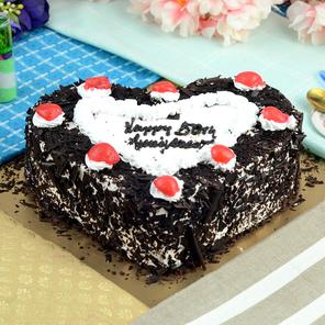 50th Ani Black Forest 1 Kg Cake 50th Ani Black Forest 1 Kg Cake