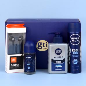 Nivea Set & JBL Earphones