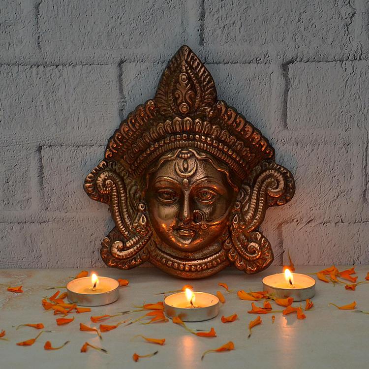Maa Durga Wall Hanging & Candle