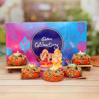 Celebrations & Laxmi Ganesh & Diya