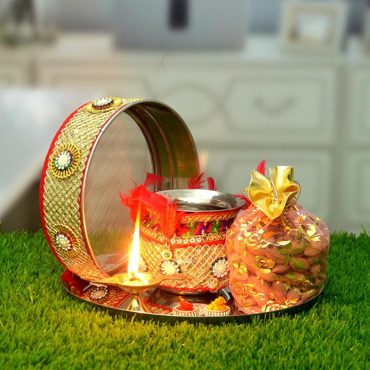 Karwa Chauth Thali & Dryfruit
