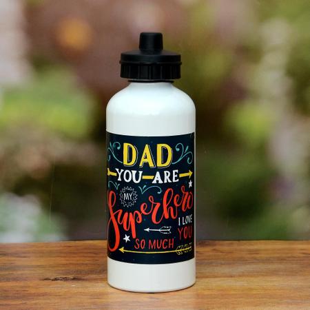Dad You are Superhero Bottle