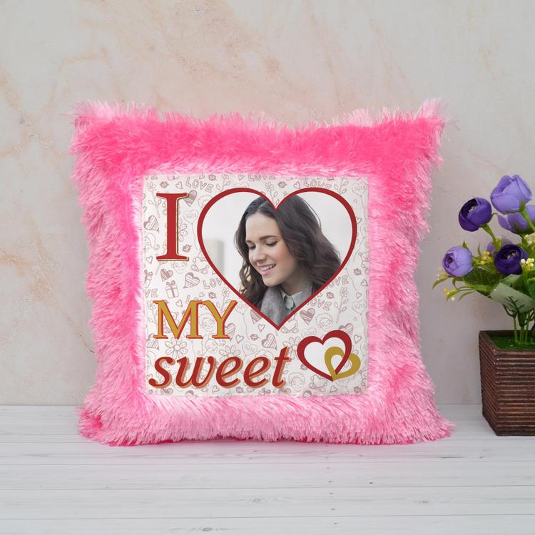 I Love My Girlfriend Pillow