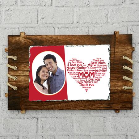 Love for Mom Personalized Rock