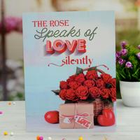 Silent Love Personalized Card