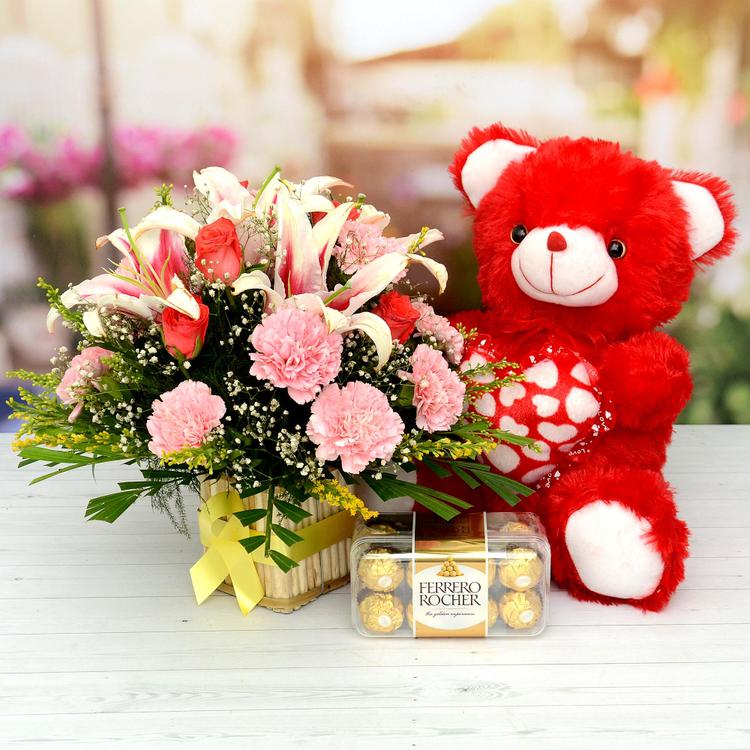 Flower, Teddy & Ferrero