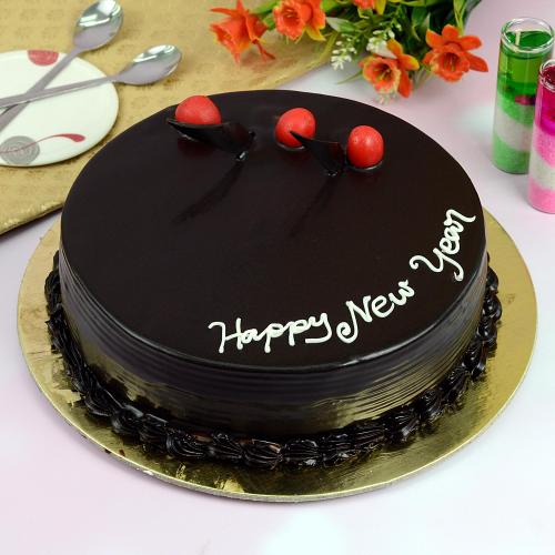 Truffle New Year Cake 1 Kg