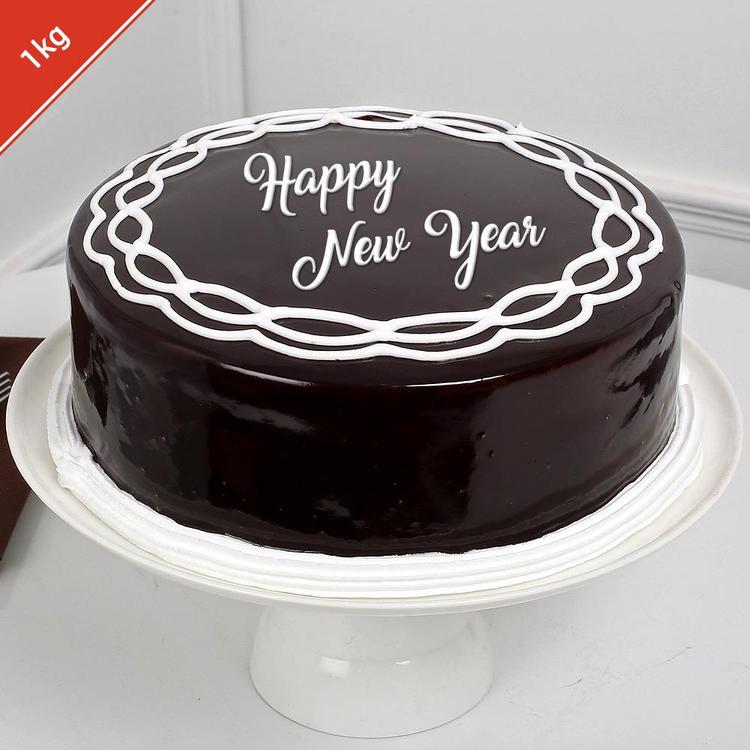 Chocolatey New Year Cake 1 Kg