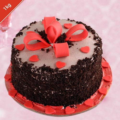 Lovely Black Forest Cake 1 Kg