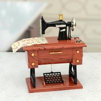 Sewing Machine Music Box Card Holder