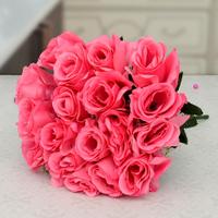 Artificial Pink Roses Bouquet