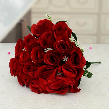 Artificial Red Roses Bouquet