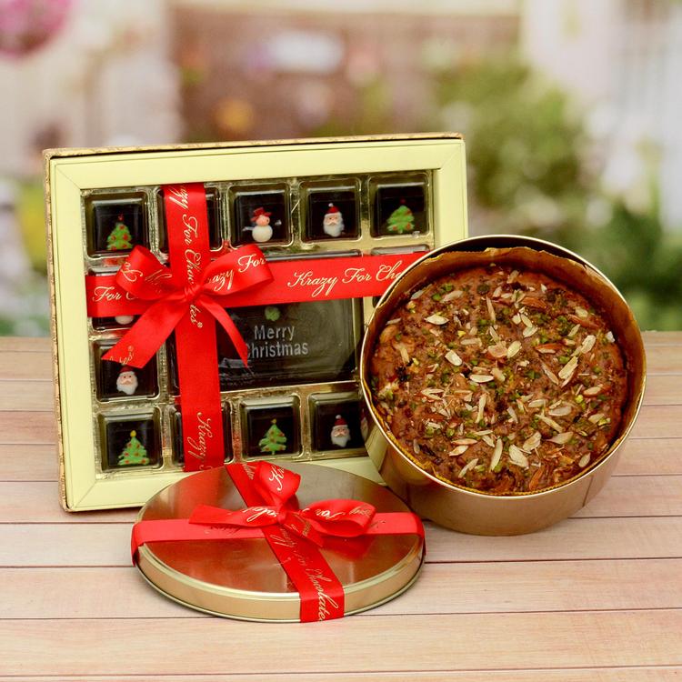 Handmade Chocolates, DryFruit Cake