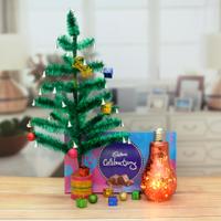 Christmas Decor With Chocolates