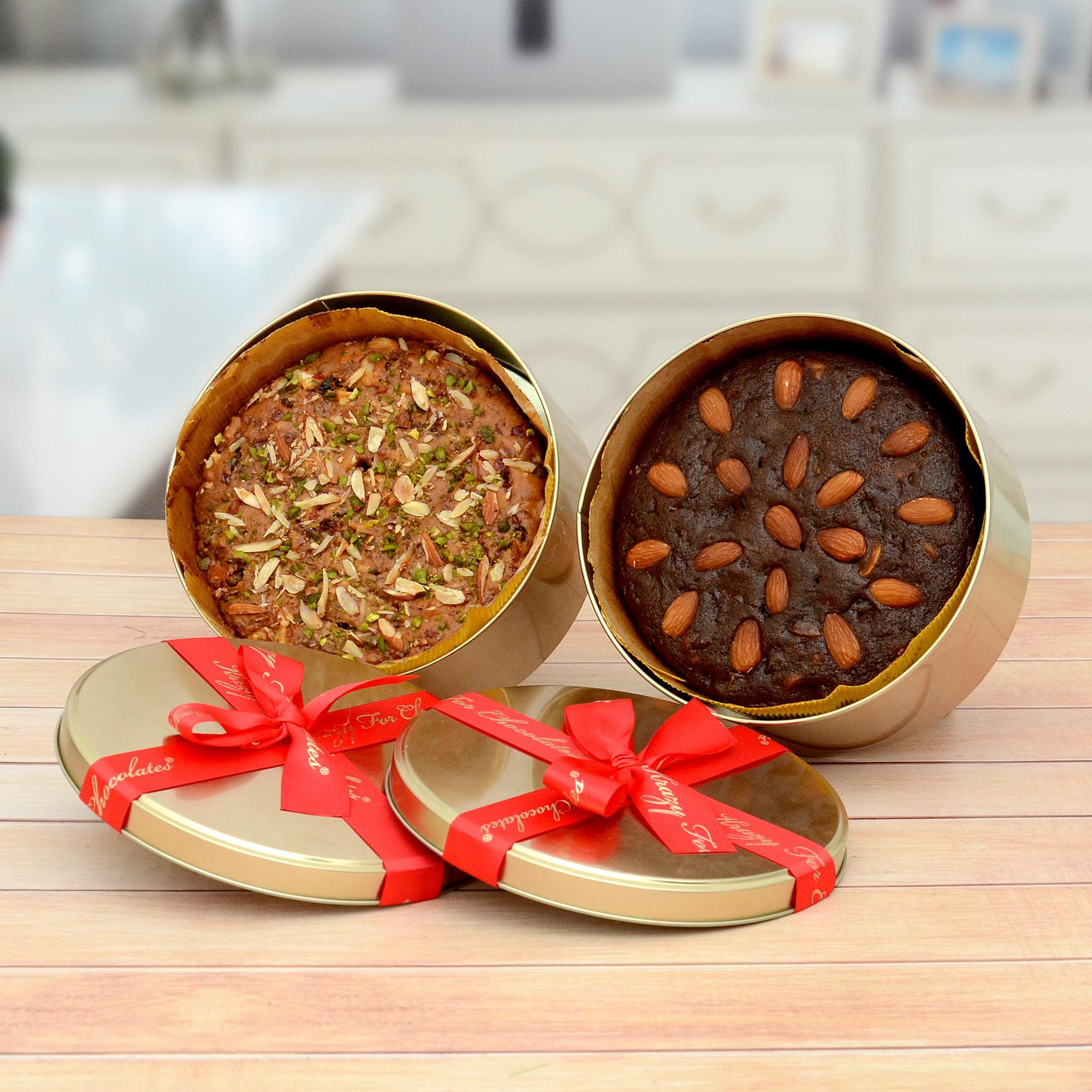 Dry Fruit & Plum Cake Combo 900g Christmas Hampers