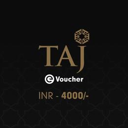 Taj E-voucher Rs. 4000
