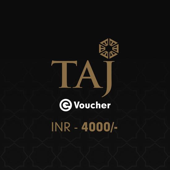 Taj E-voucher Rs. 4000