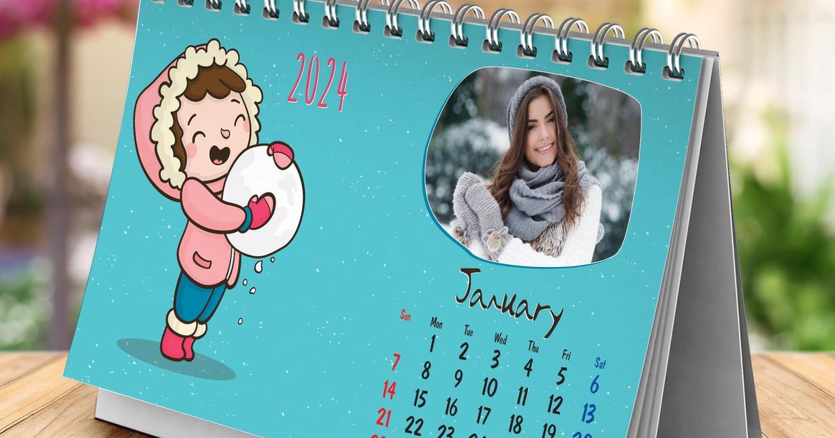 Seasonal Personalized Calendar New Year Gifts