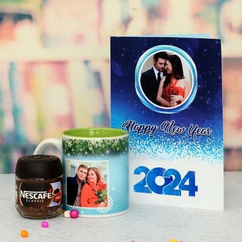 New Year Custom Mug & Card