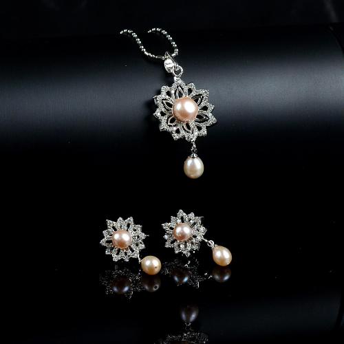 Flower Pendant Set