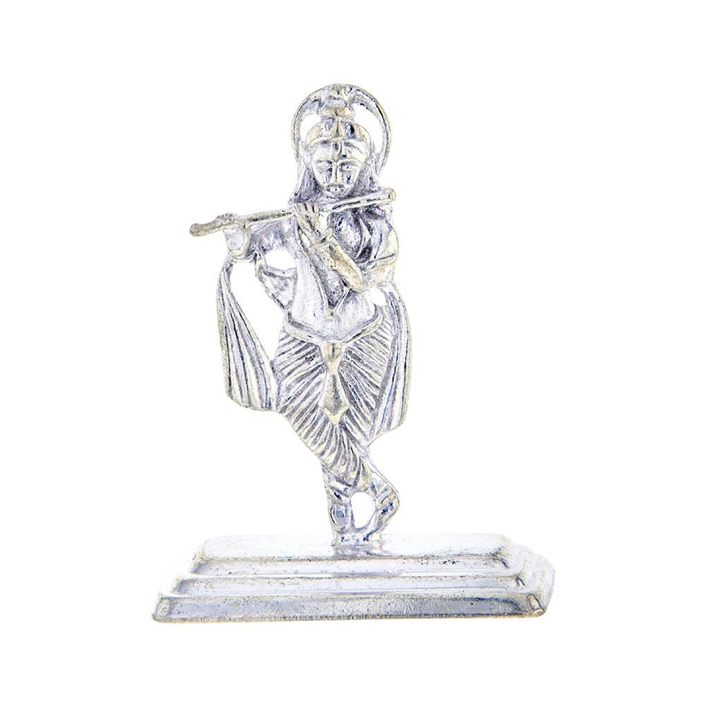 Lord Krishna Silver Idol Spiritual Gifts