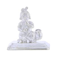 Lord Bal Krishna Silver Idol