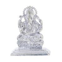 Ganesha Silver Idol
