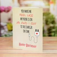 Lovely Personalized Bday Card