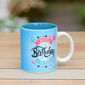Inner Blue Birthday Mug Inner Blue Birthday Mug