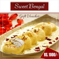 Sweet Bengal e-Voucher ₹ 1000