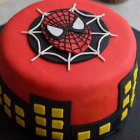 Spider Man Cake 2 Kg - Chocolate