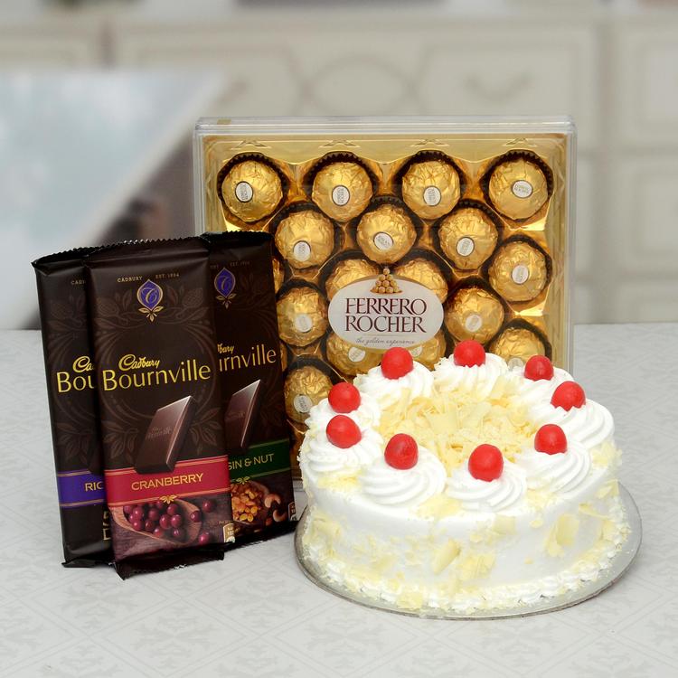 Bournville, Rocher, Cake