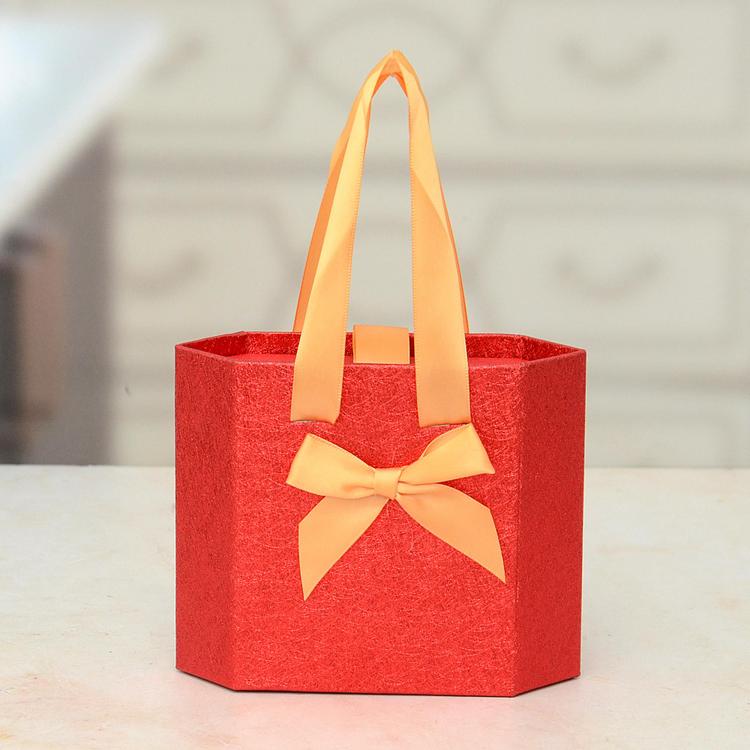 Small Golden Designer Hanging Box