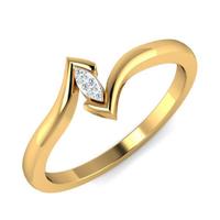 Simple Diamond Finger Ring