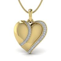 Nasha Heart Diamond Pendant