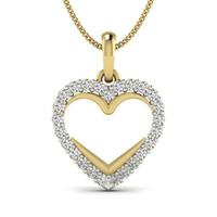 Nitika Heart Diamond Pendant
