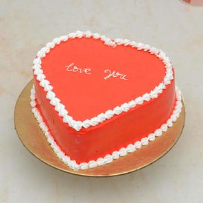 Love You Cake Heart Love You Cake Heart