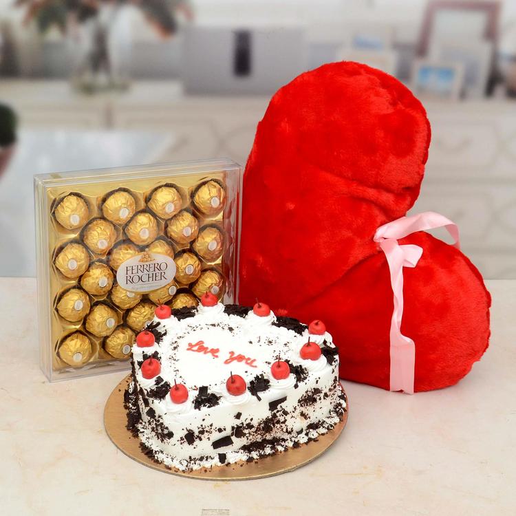 Cushion, Cake & Ferrero