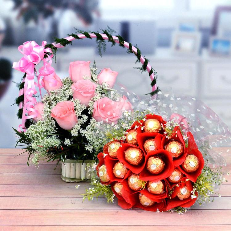 Rocher Bouquet & Roses